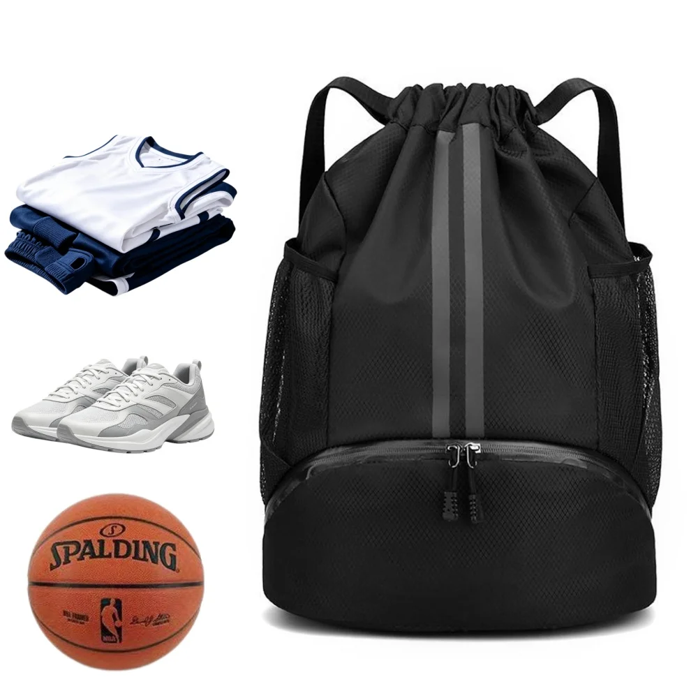Drawstring Gym Bag - Mochila esportiva com cordão, bolsa leve