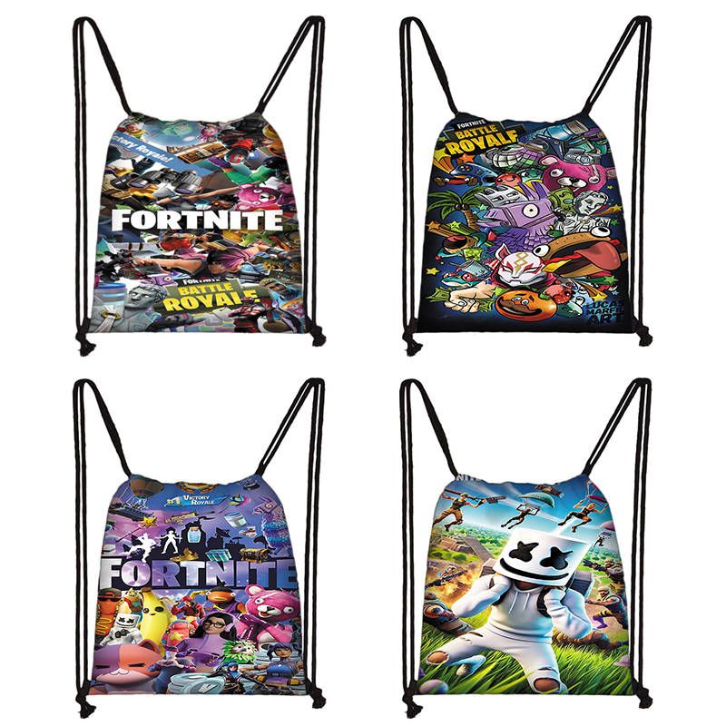 Drawstring Gym Bag - Mochila Infantil Estampada com Cordão para