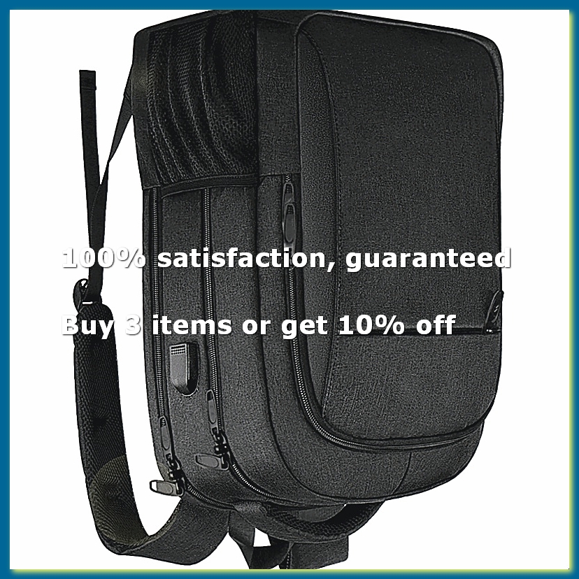 Mochila Grande para Laptop de  - Travel Backpack Anti Theft avaliação e preço