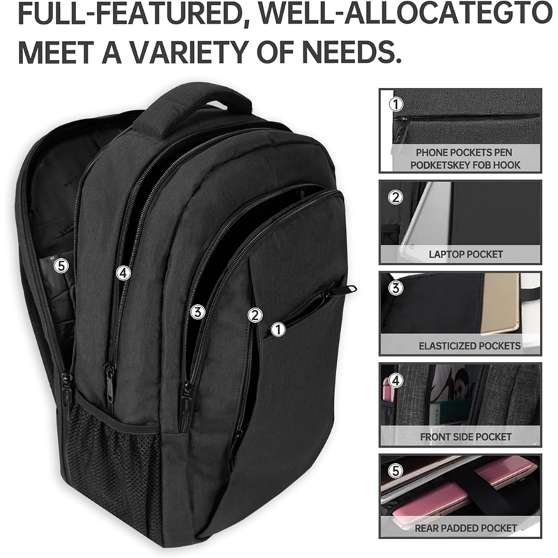Mochila Grande para Laptop de  - Travel Backpack Anti Theft avaliação e preço