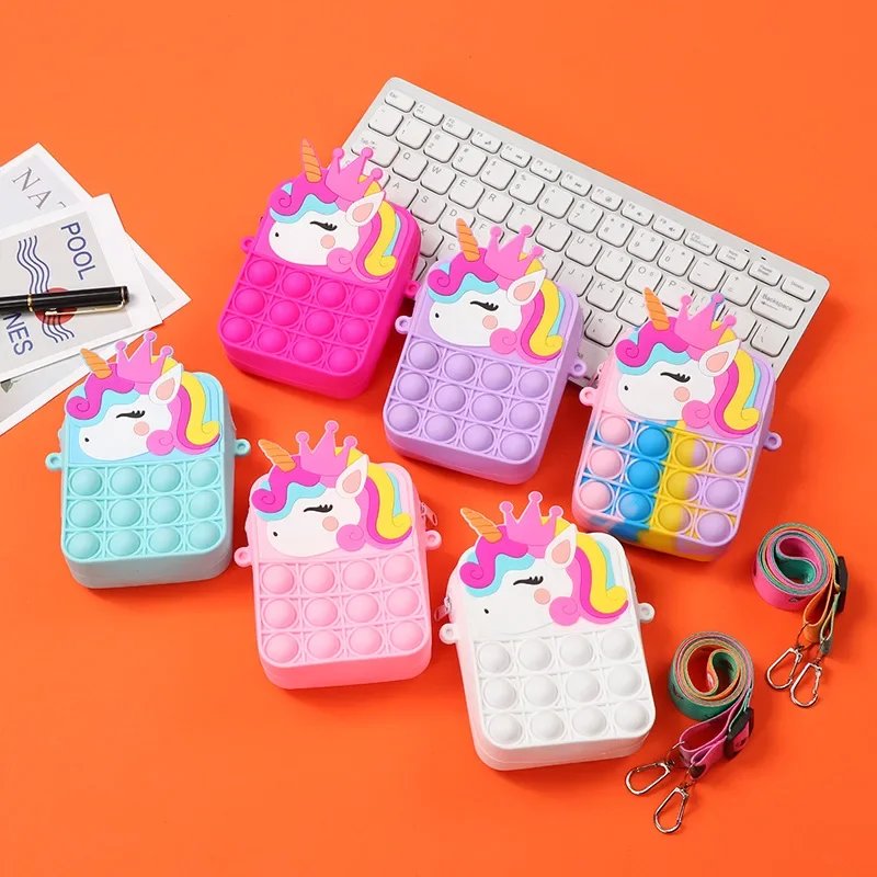 Bolsa de moedas de unicórnio m - Mini Backpack Purse avaliação e preço