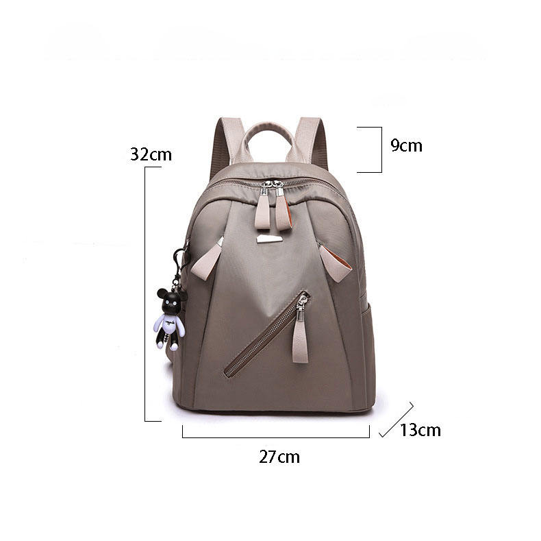 Mochila feminina de tecido oxf - Travel Backpack Anti Theft avaliação e preço