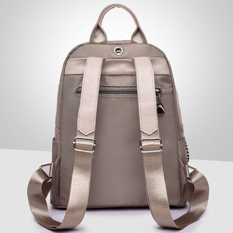 Mochila feminina de tecido oxf - Travel Backpack Anti Theft avaliação e preço