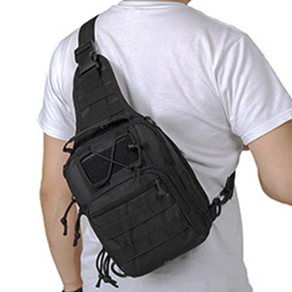 Mochila transversal masculina, - Rucksack Military Style avaliação e preço