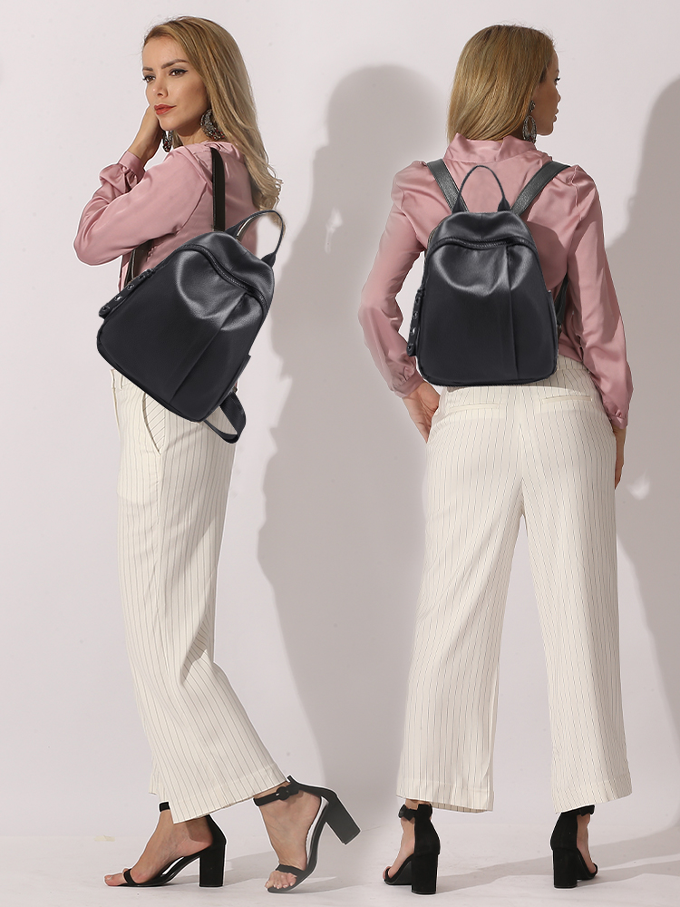 Zency mochila feminina com des - Travel Backpack Anti Theft avaliação e preço