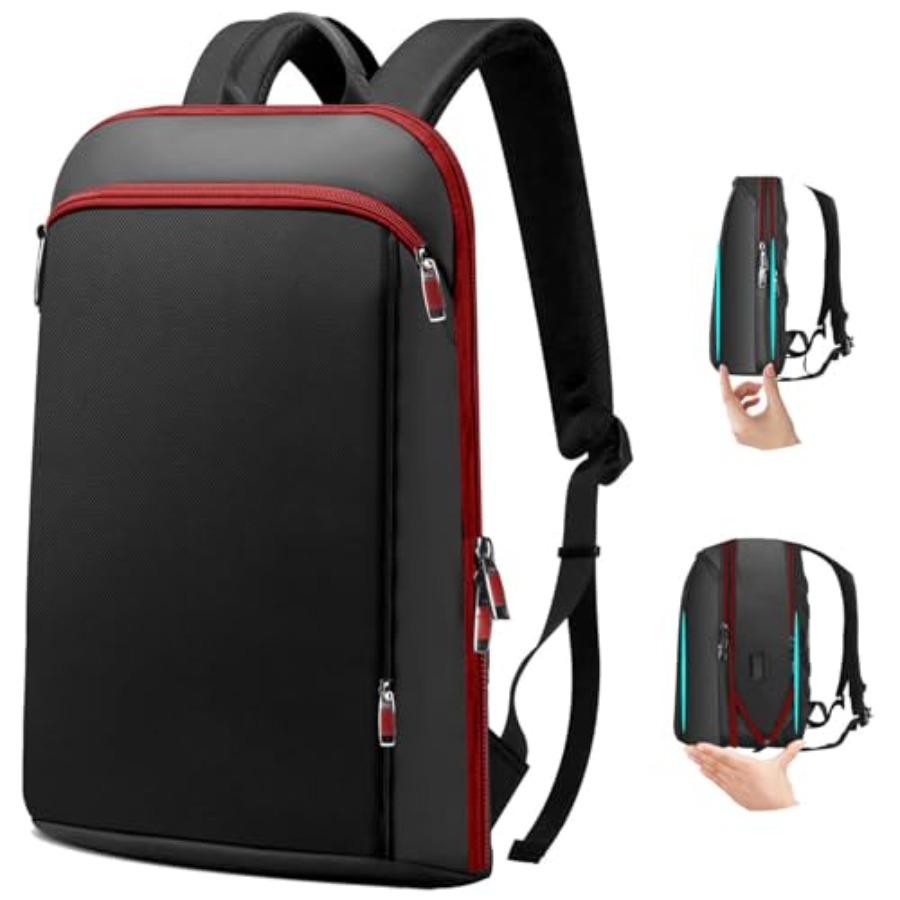 Mochila para laptop fina e exp - Travel Backpack Anti Theft avaliação e preço