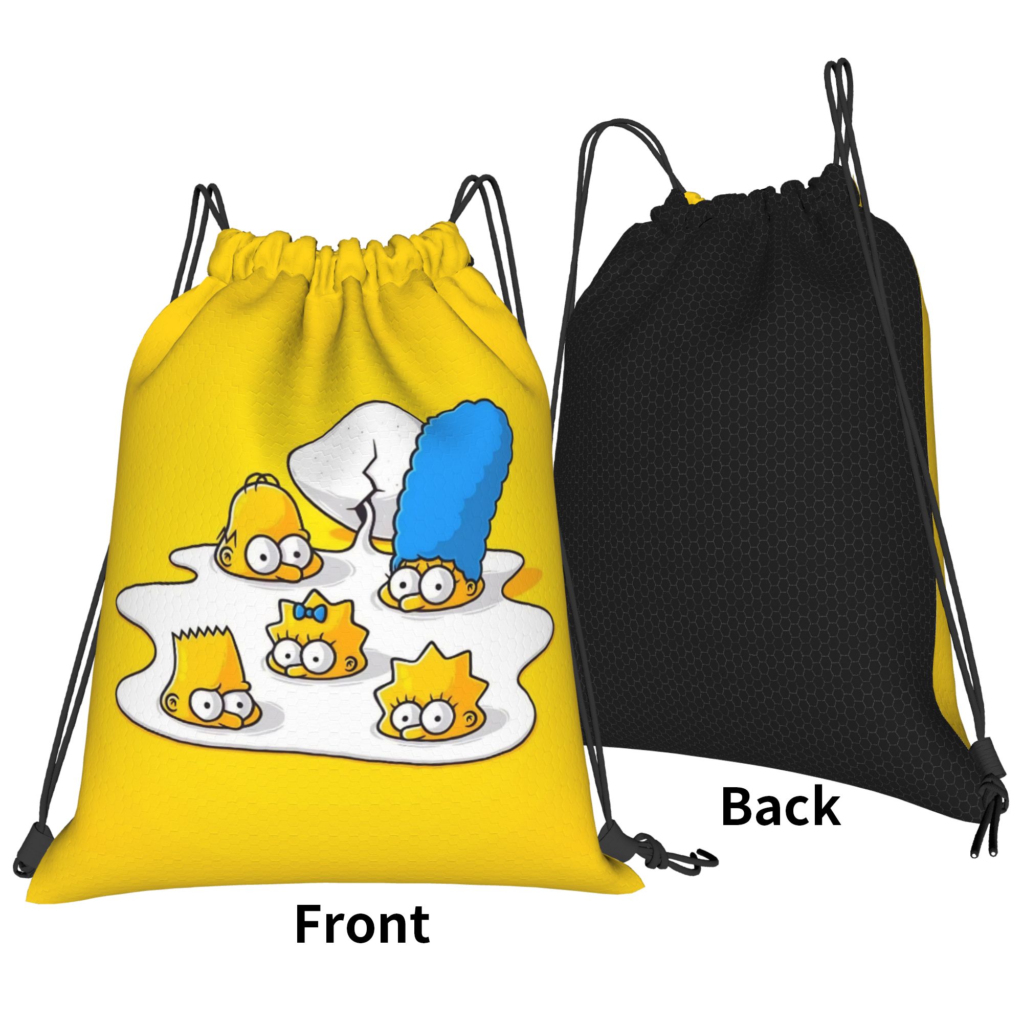 Mochila de Cordão Simpson com  - Drawstring Gym Bag avaliação e preço