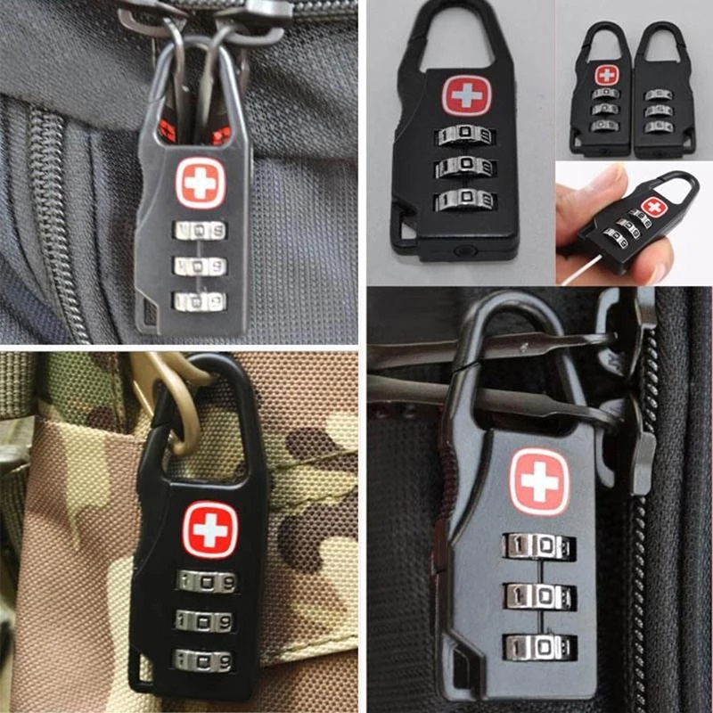 Mini Cadeado para Exterior com - Backpack Lock Combo avaliação e preço