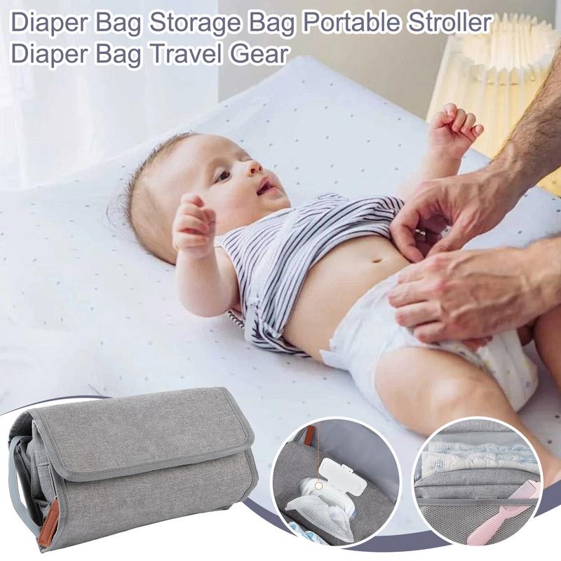 Pequena bolsa de fraldas dobrá - Backpack Diaper Bag avaliação e preço