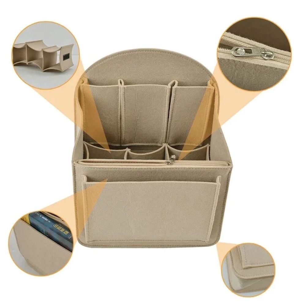 Organizador de maquiagem saco  - Backpack Insert Organizer avaliação e preço